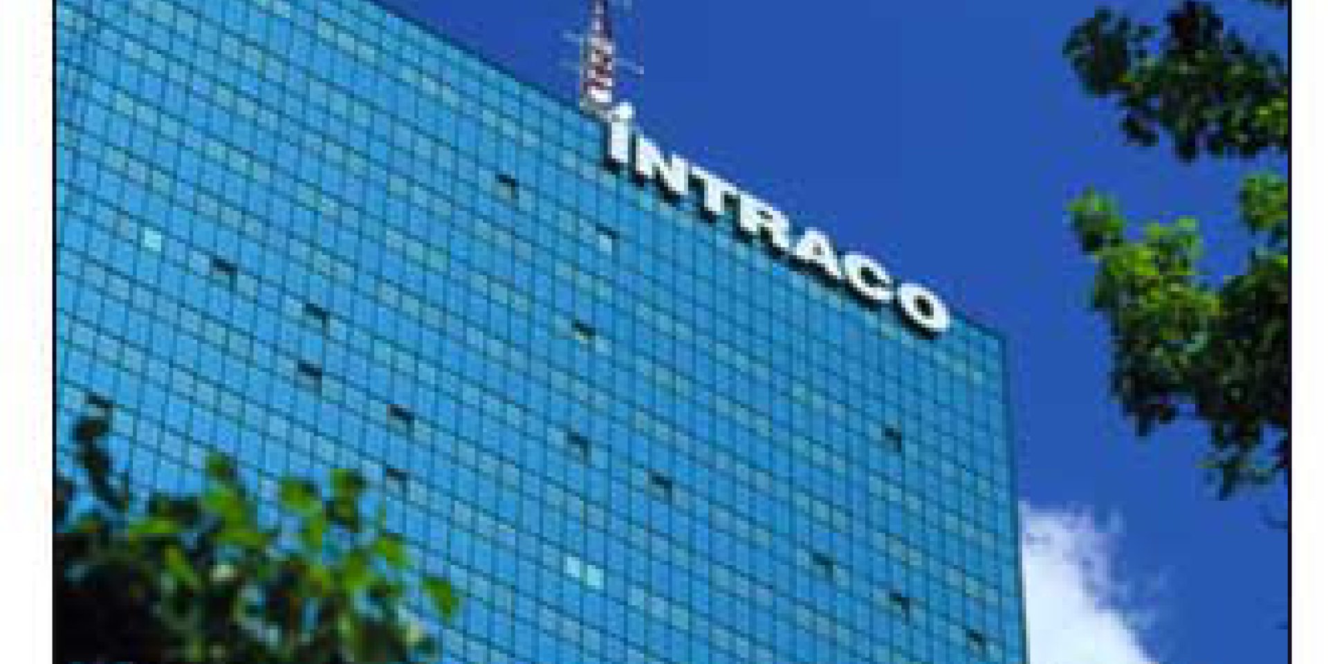 Construction of the INTRACO building in Warsaw