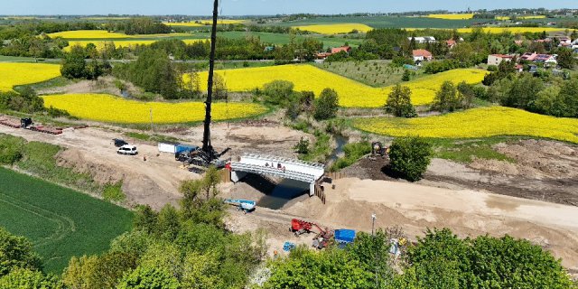 Section B - construction works on railway line No. 201, section Somonino - Gdańsk Osowa, as part of the project 