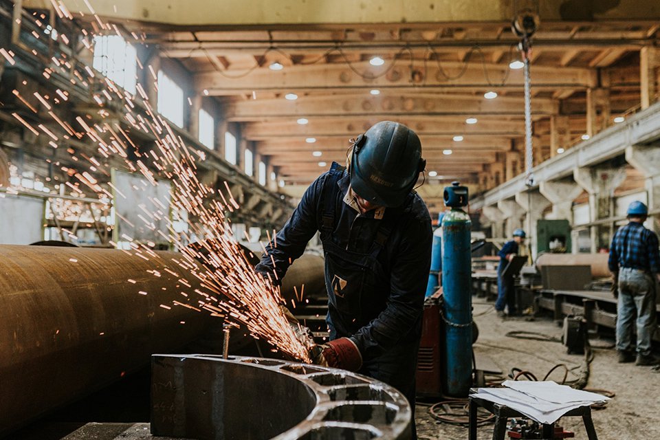 Construction of steel structures