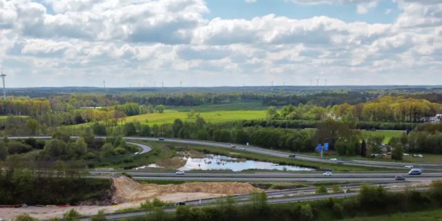 Replacement of the DEL 22 viaduct on the A28 at the Delmenhorst motorway exit, Germany