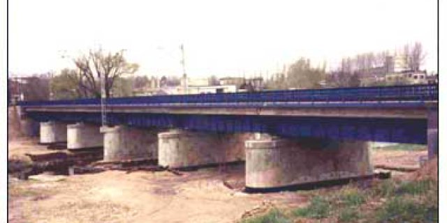 Renovation of the railway bridge over the Bzura River in Łowicz