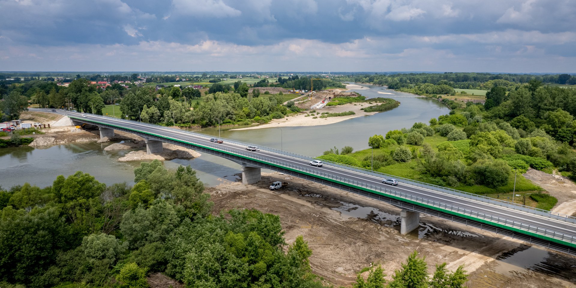 Reconstruction of a bridge in Ostrów