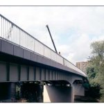 Bridge over the navigation opening of Praski Port in Warsaw