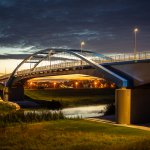Construction of a new footbridge to the island of Bolko in Opole together with bicycle path