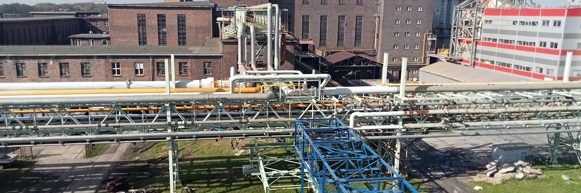 Budowa bloku gazowo-parowego (CCGT) w zakładzie Synthos Dwory 7 w Oświęcimiu