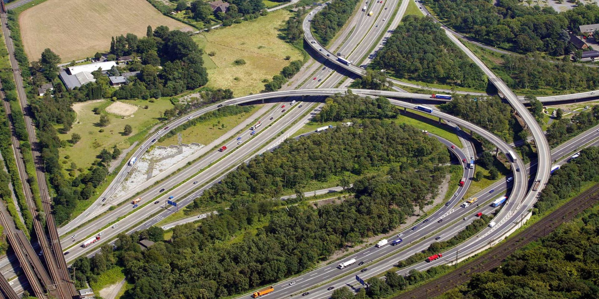 Przebudowa węzła autostradowego A3/A40 Kaiserberg w pobliżu Duisburga, Niemcy