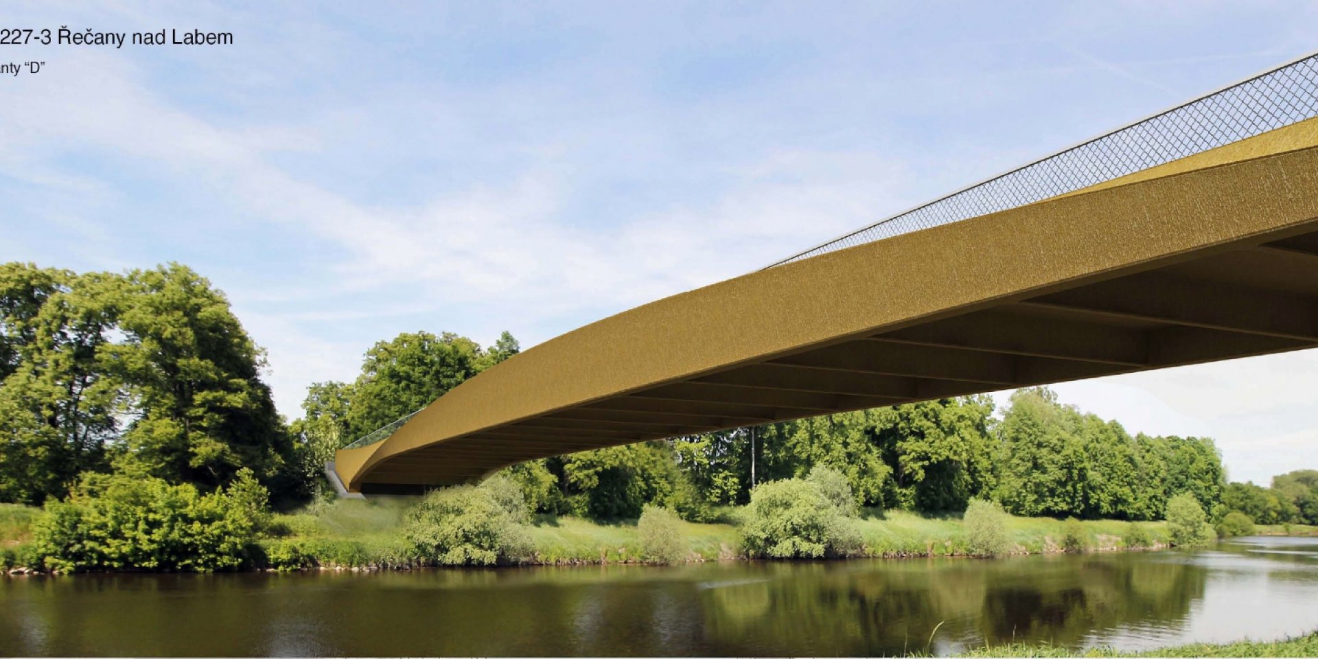 Modernizacja mostu ev.č. 3227-3 Řečany nad Łabą, Czechy