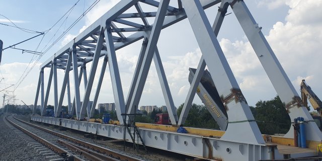 Budowa nowego mostu przez rzekę Odrę w ciągu toru nr 1 linii kolejowej nr 132 w Opolu